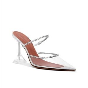 NWT AMINA MUADDI
Transparent Gilda Mules